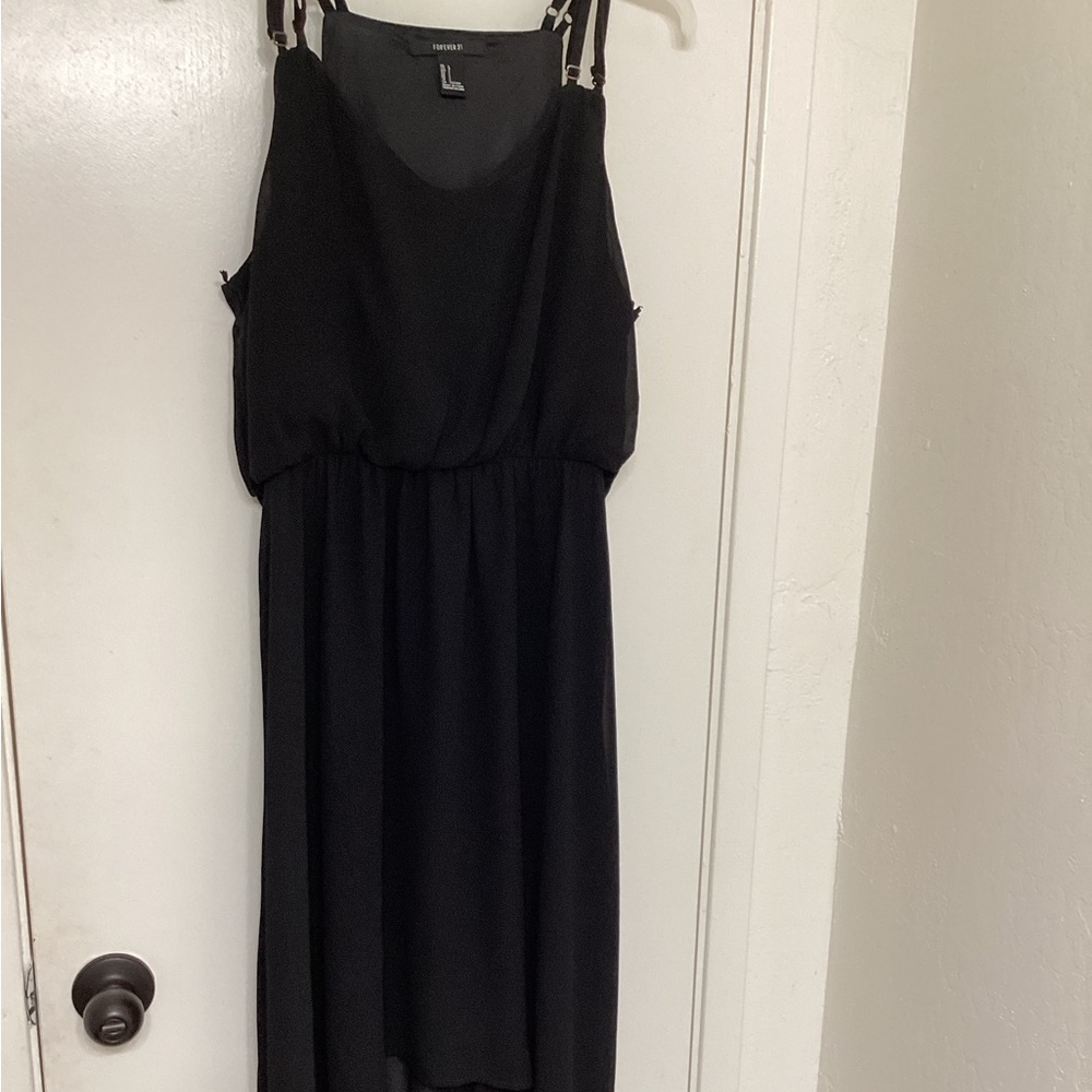 Forever 21 Black Lace Dress